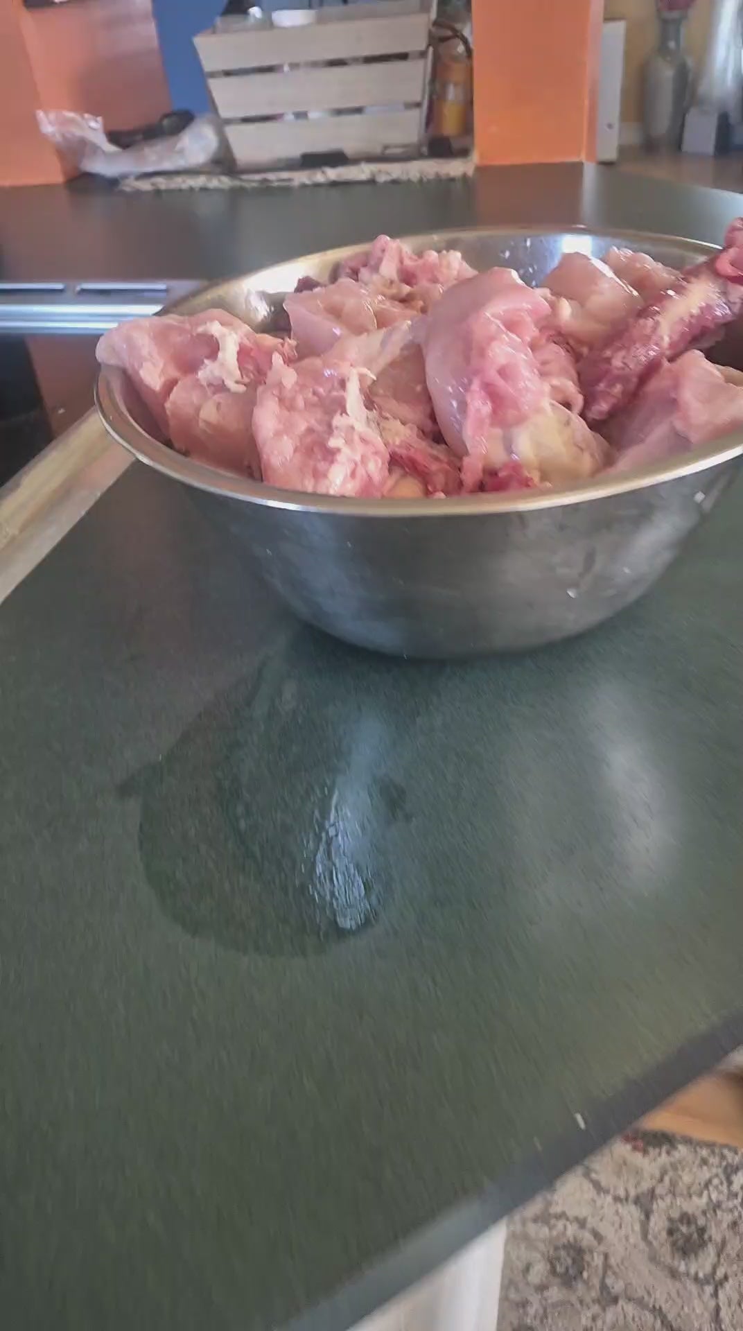 Gros poulet dur congélé/ 3 gros poulets