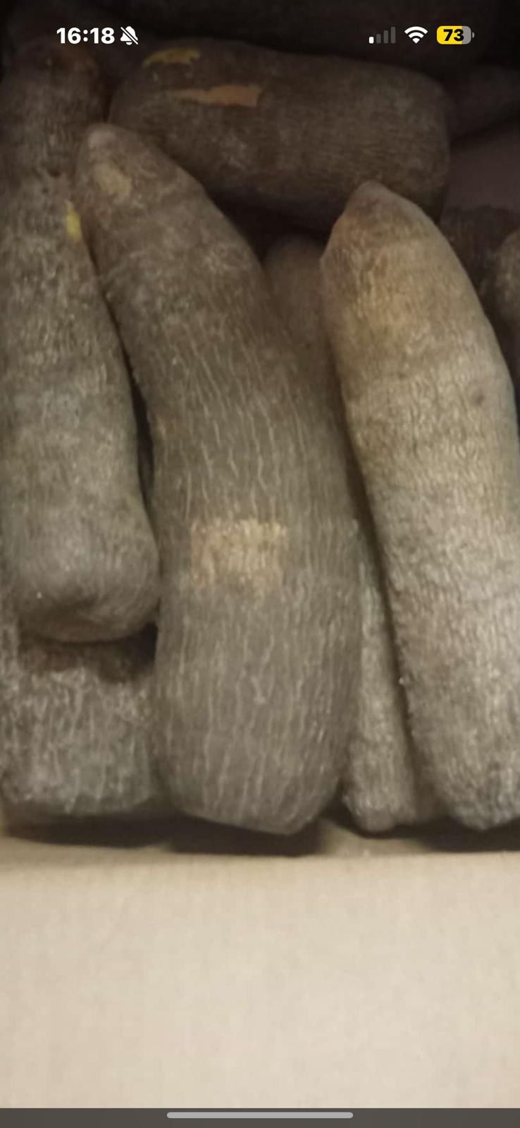 Igname blanc kponang du ghana/ carton de 20kg